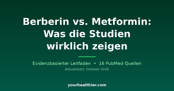 Berberin vs. Metformin: Was die Studien wirklich zeigen