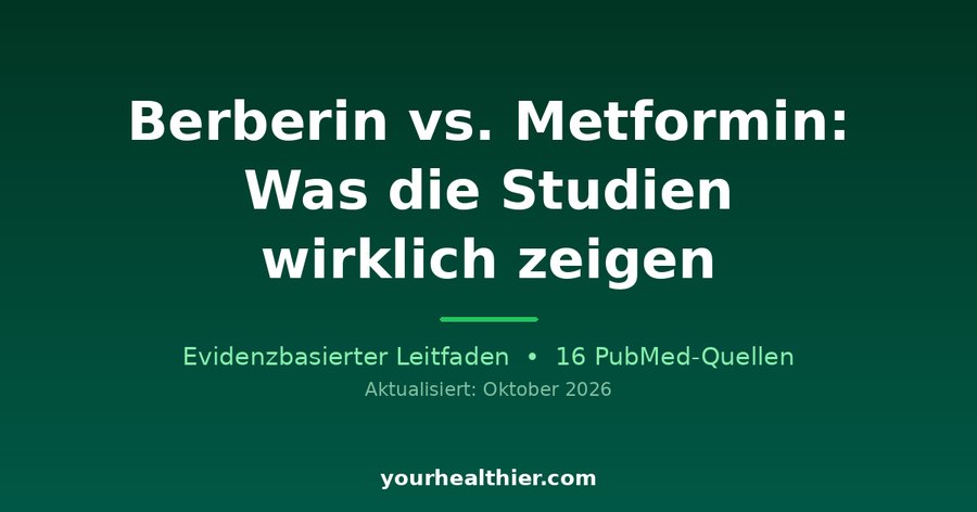 Berberin vs. Metformin: Was die Studien wirklich zeigen