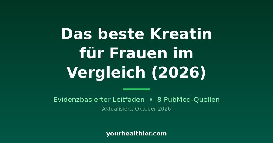 Das beste Kreatin für Frauen im Vergleich (2026)