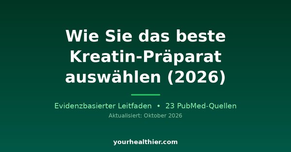 Wie Sie das beste Kreatin-Präparat auswählen (2026)