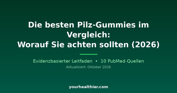 Die besten Pilz-Gummies im Vergleich: Worauf Sie achten sollten (2026)