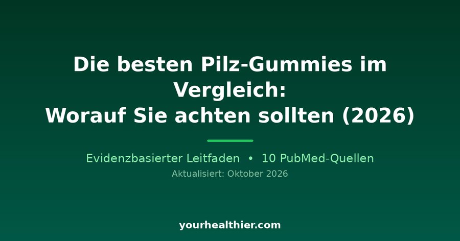 Die besten Pilz-Gummies im Vergleich: Worauf Sie achten sollten (2026)