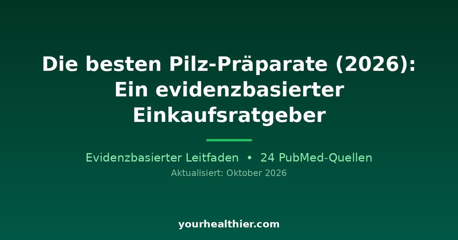 Die besten Pilz-Präparate (2026): Ein evidenzbasierter Einkaufsratgeber