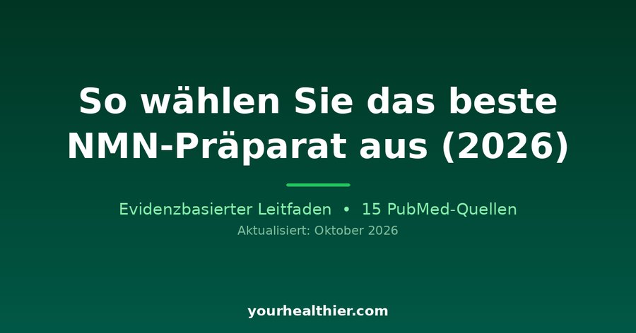 So wählen Sie das beste NMN-Präparat aus (2026)