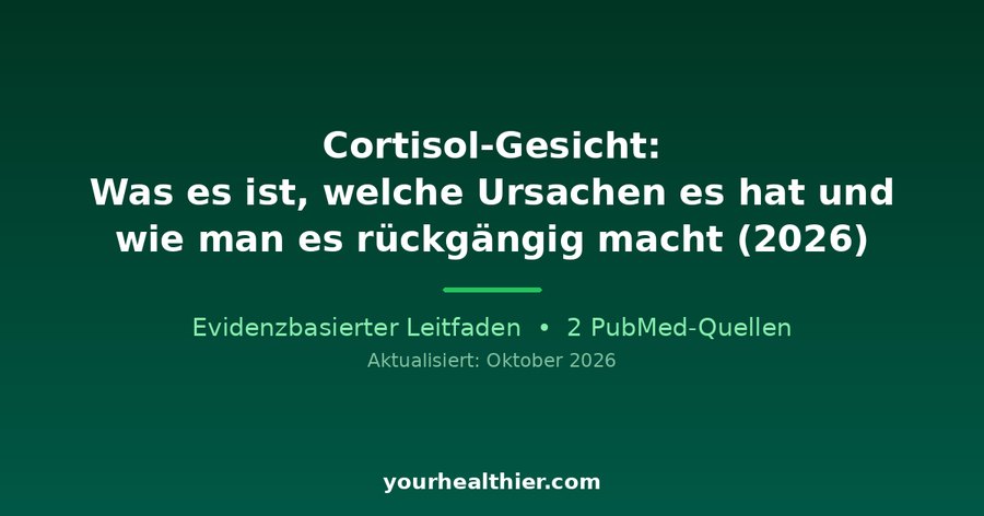 Cortisol-Gesicht: Was es ist, welche Ursachen es hat und wie man es rückgängig macht (2026)