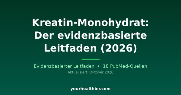 Kreatin-Monohydrat: Der evidenzbasierte Leitfaden (2026)