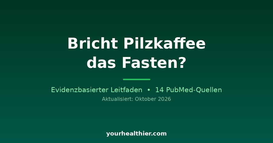 Bricht Pilzkaffee das Fasten?