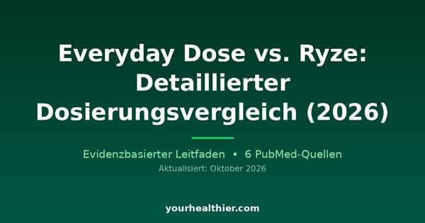 Everyday Dose vs. Ryze: Detaillierter Dosierungsvergleich (2026)