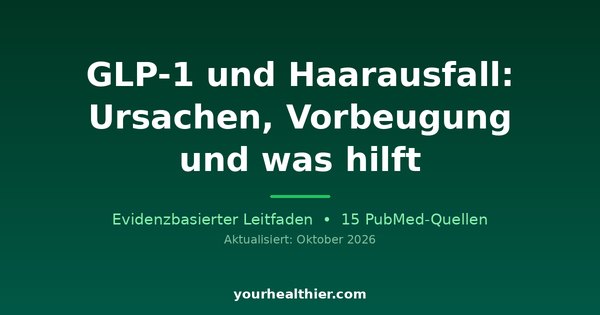 GLP-1 und Haarausfall: Ursachen, Vorbeugung und was hilft