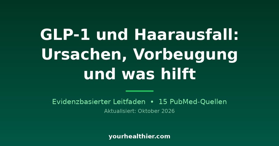 GLP-1 und Haarausfall: Ursachen, Vorbeugung und was hilft