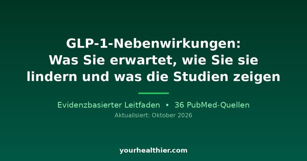 GLP-1-Nebenwirkungen: Was Sie erwartet, wie Sie sie lindern und was die Studien zeigen