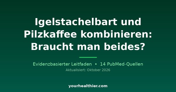 Igelstachelbart und Pilzkaffee kombinieren: Braucht man beides?