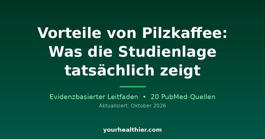 Vorteile von Pilzkaffee: Was die Studienlage tatsächlich zeigt