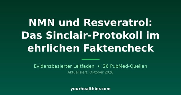 NMN und Resveratrol: Das Sinclair-Protokoll im ehrlichen Faktencheck