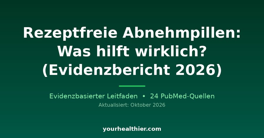 Rezeptfreie Abnehmpillen: Was hilft wirklich? (Evidenzbericht 2026)