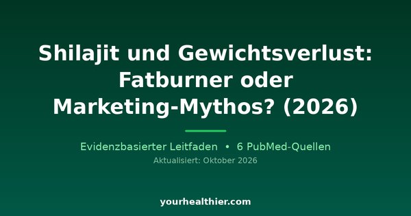 Shilajit und Gewichtsverlust: Fatburner oder Marketing-Mythos? (2026)