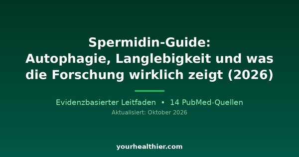 Spermidin-Guide: Autophagie, Langlebigkeit und was die Forschung wirklich zeigt (2026)