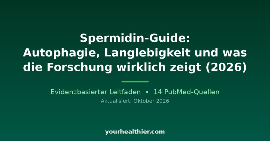 Spermidin-Guide: Autophagie, Langlebigkeit und was die Forschung wirklich zeigt (2026)
